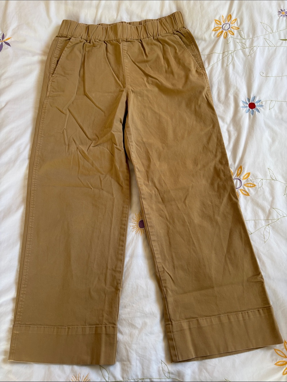 J.Crew Classic Wide-Leg Pull-On Pants